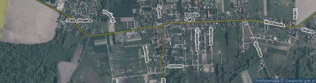 Zdjęcie satelitarne Kościelna ul.